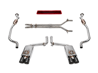 Fabspeed Exhaust Performance Package, Carbon Fiber WITH ECU Upgrade. Porsche 970 Panamera GTS (2010-2016) - 97011191302, 97011191303, 97011191304, 97011191305, 97011191103, 97011191104, 97011191105, 97011191203, 97011191204, 97011191205 - FS.POR.970GTS.XP, FB582/20, FS.POR.970S.ET, FS.POR.970GTS.MAXC